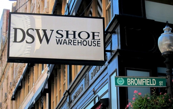 Shopping Downtown Boston DSW