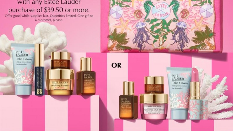 Spring Gift Time at Estee Lauder Macy's Downtown