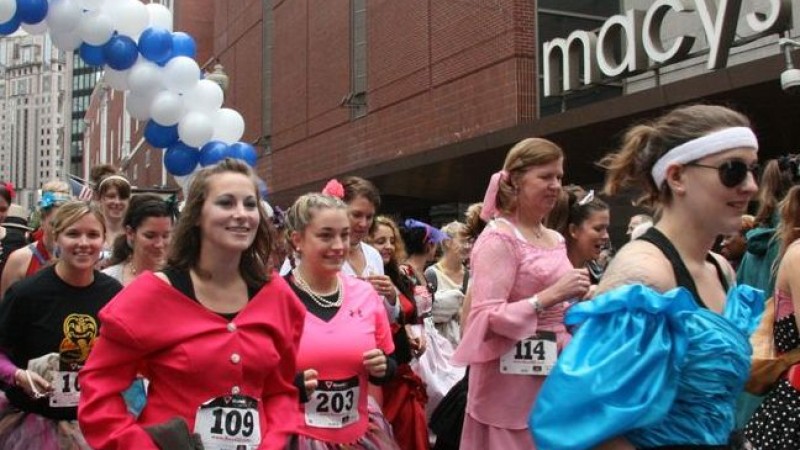 Boston.com's "Running With The Bridesmaids" (Downtown Crossing)