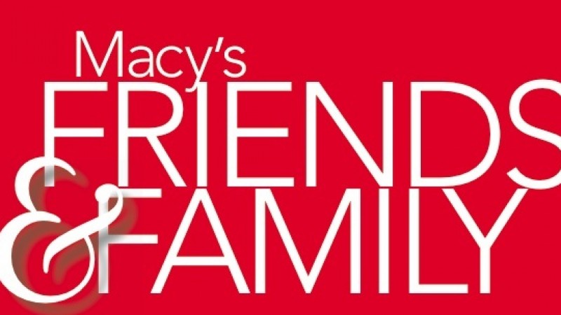 2013 Macy's "Friends & Family" Sale (Downtown Macy's)