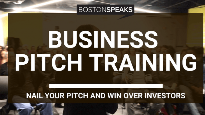 Business Pitch Training | Nail Your Pitch and Win Over Investors with Boston Speaks