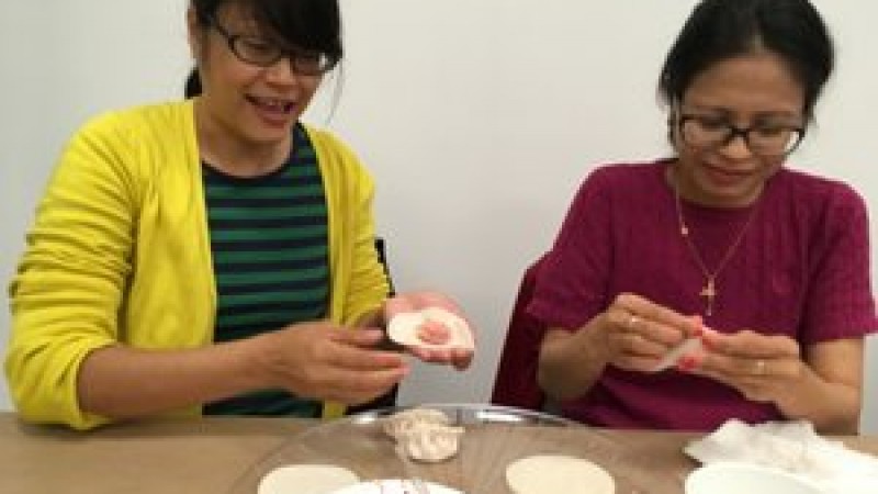 In the Kitchen: Dumplings at the Pao Arts Center