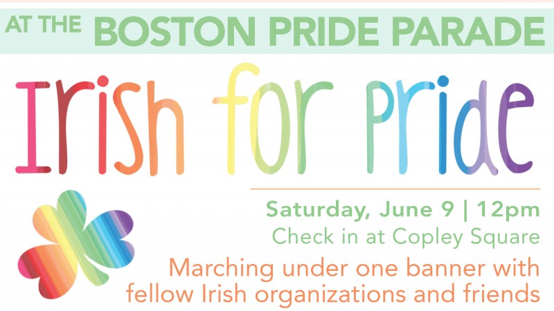 Irish for Pride At the Boston Pride Parade