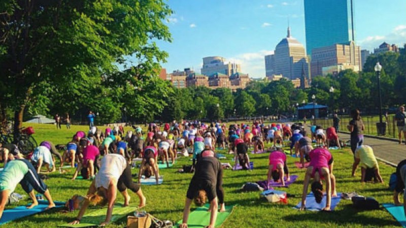 Free Summer Yoga on the Common