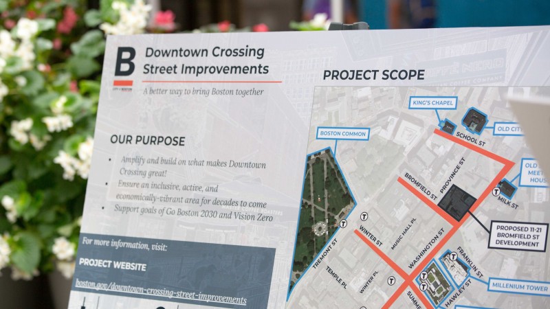 Downtown Crossing Street Improvements Public Meeting