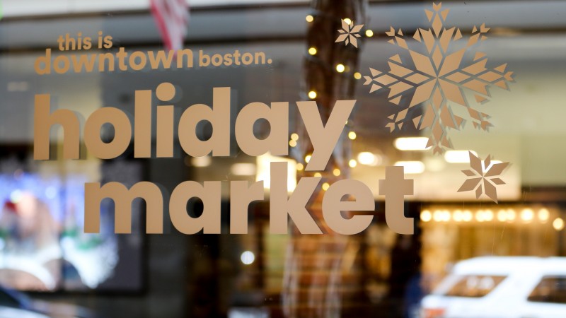 Downtown Boston Holiday Market