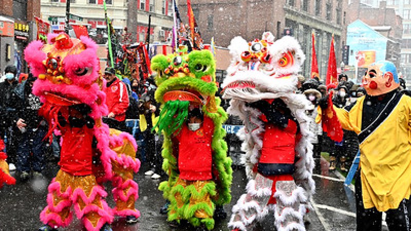 Chinatown Lion Dance Parade
