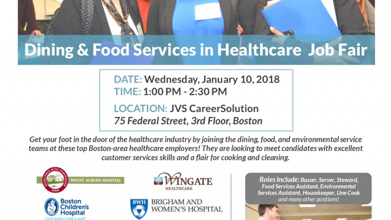 Dining & Food Services in Healthcare Job Fair