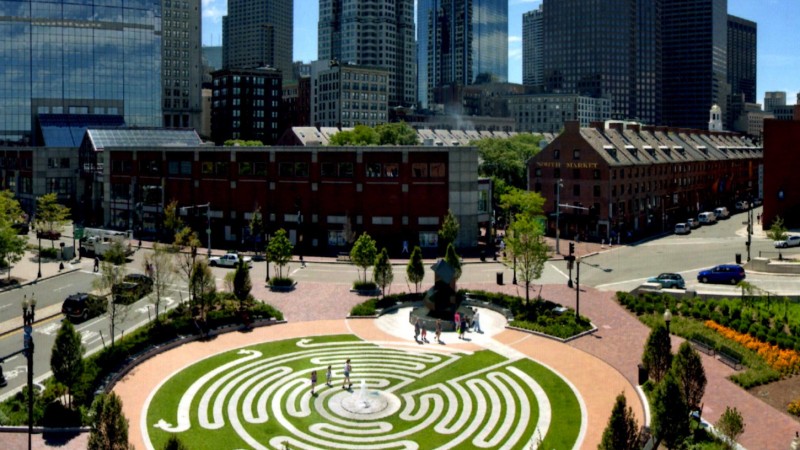 World Labyrinth Day on The Greenway