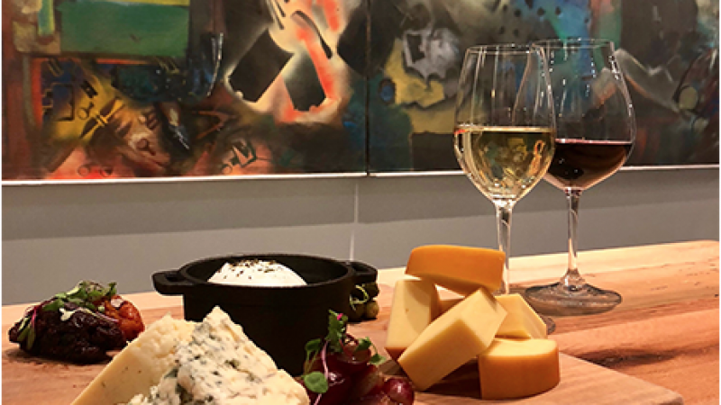 ArtWeek: The Art of Wine & Cheese with Gallery NAGA