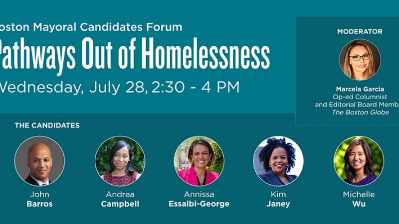 Boston Mayoral Candidates Forum: Pathways Out Of Homelessness